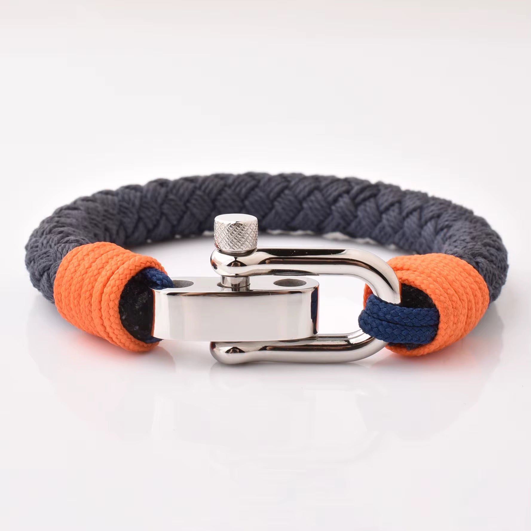 Black & Orange Sailing Bracelet