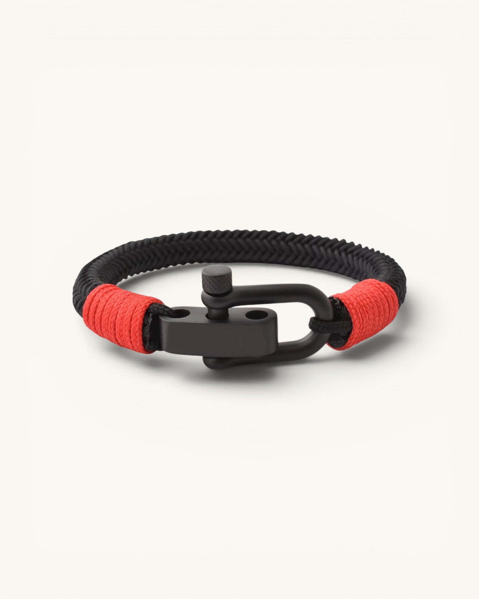 Image of Black & Red Sailing Bracelet