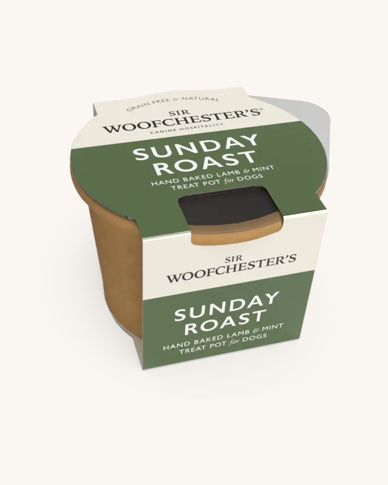Image of Sunday Roast Treat Pot Hand-Baked Lamb & Mint Dog Treats